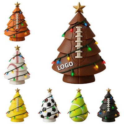 Resin Sports Style Christmas Tree Decoration