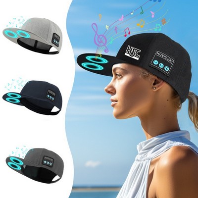 Adjustable Music Hat Bluetooth Cap