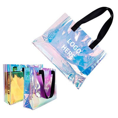 16" Crystal Clear Over-the-Shoulder Tote