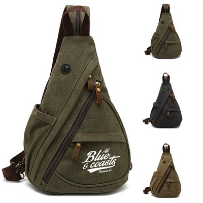 Multi-Use Canvas Crossbody Bag
