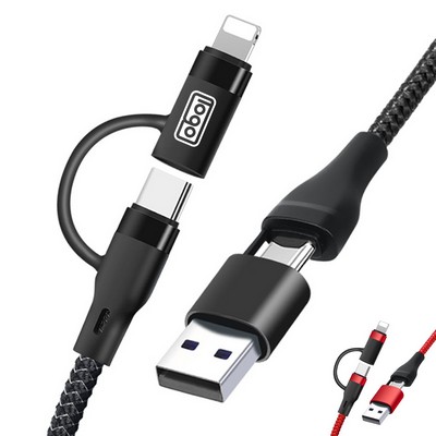 4" 1 Fast Charging Data Cable