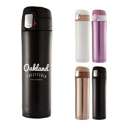 16oz Premium Stainless Steel Vacuum Insulated Water Bottle