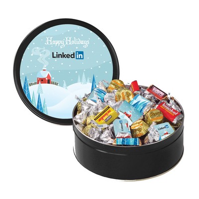 Holiday Custom HERSHEY'S® Everyday Mix - Medium Tin
