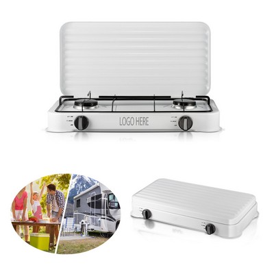 Double Burner Gas Stove