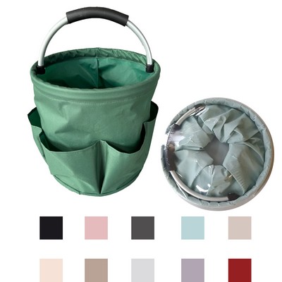 Foldable Storage Washroom Outdoor Carry Basket