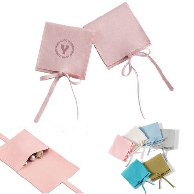 Microfiber Jewelry Pouch