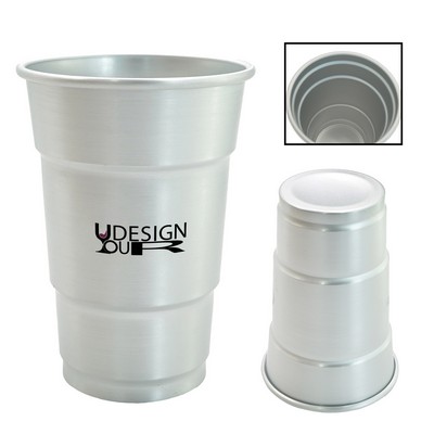 16oz Outdoor Camping Aluminum Cup