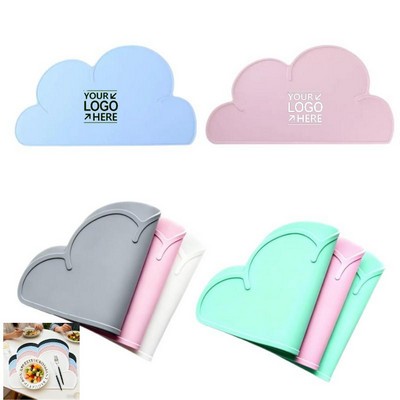 Cloud Shaped Silicone Placemats