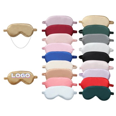 Silk-Like Light-Blocking Sleep Eye Mask For Sensitive People