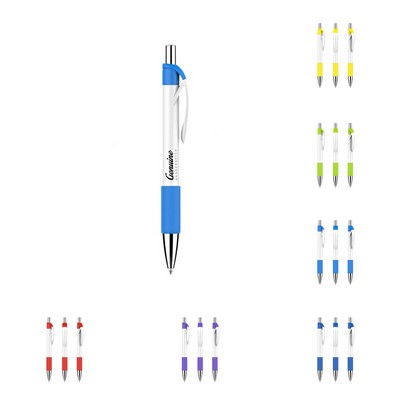 Dual Ink Retractable Ballpoint Pen