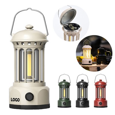 Retro Lantern COB Lighting Portable Camping Lantern