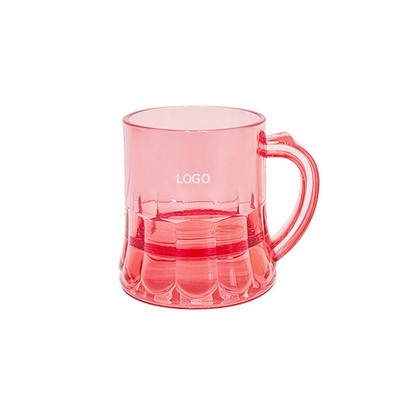 2Oz Mini Clear Plastic Beer Mug Shot Glasses