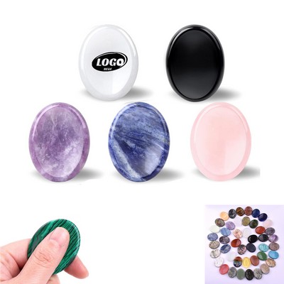 Thumb Worry Stone Healing Crystal