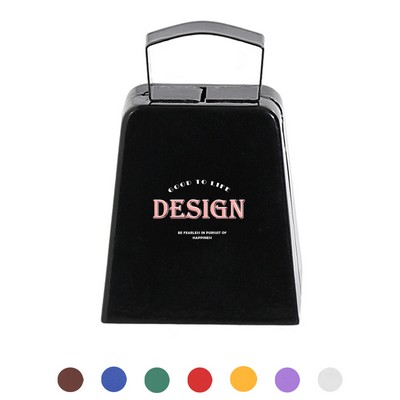 4" Tall Metal Cowbell