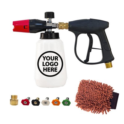 Foam Cannon Kit with Pressure Washer Short Gun