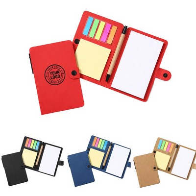 Sticky Notebook With Pen