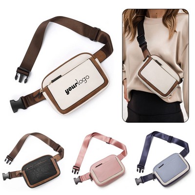 PU Leather Waist Bag