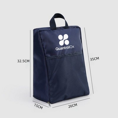 Travel Portable Dual-Compartment Shoe Storage Bag