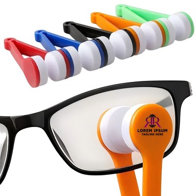 Eyeglass Microfiber Cleaner Soft Brush