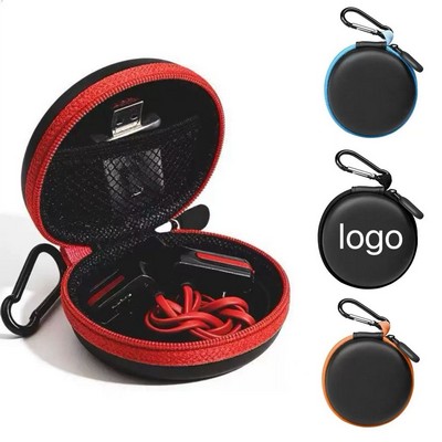 Round EVA Earphone Case