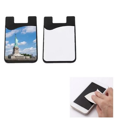 Silicone Wallet with Removable Cleaner