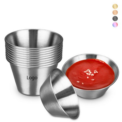 1 Oz Stainless Steel Condiment Cups