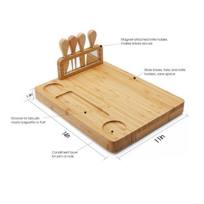 Bamboo Cheese Set