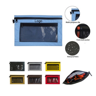 Oxford Tool Carrier with Clear Mesh Front