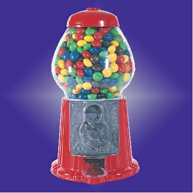 11-1/2" Gumball Machine (Screened)