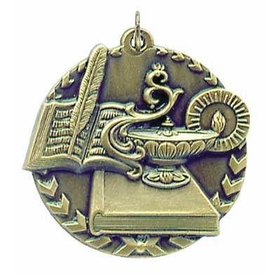 Medal, "Lamp-of-Knowledge" - 1-3/4" Millennium STM