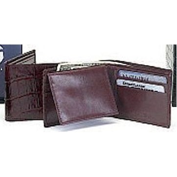 Crocodile Print Flip Up Wallet