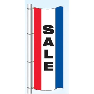 Single Faced Stock Message Interceptor® Drape Flag (Sale)