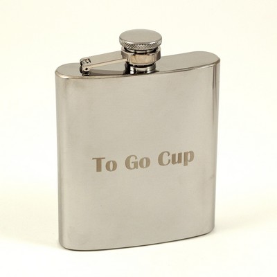 7 Oz. Stainless ""To Go Cup" Flask