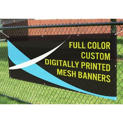 Banner Mesh 8' x 4'