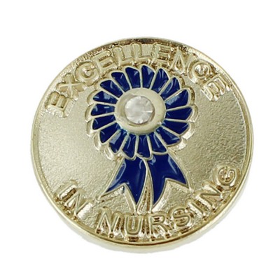 ¾" Excellence in Nursing Lapel Pin