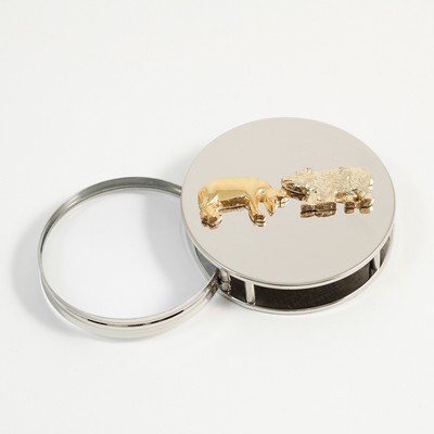 Magnifier & Paper Weight - Stock Market