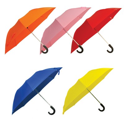 The 41" Auto Open Folding Umbrella with Hook Handle