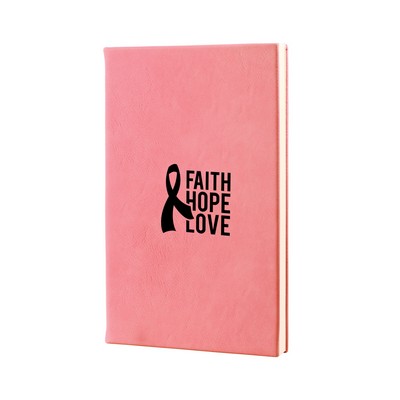 Leatherette Journal (Pink)