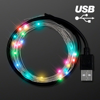 13' USB Fairy Light Ambient Desk Decor - BLANK