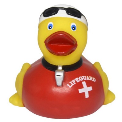 Rubber Lifeguard Duck