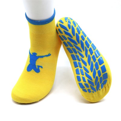Grip-Enhanced Trampoline Socks