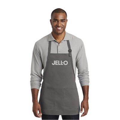 Port Authority Medium-Length Two-Pocket Bib Apron