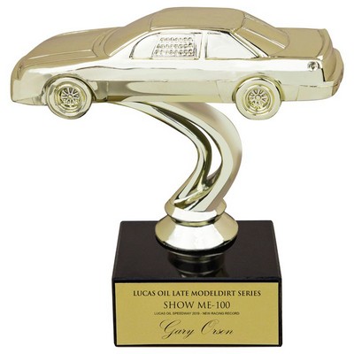 6" Stock Car Trophy w/Black Base