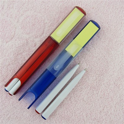 2-in-1 Pen with Note Stickers