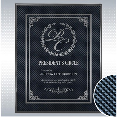 Piano Carbon Fiber Finish Plaque (10.5'' X 13")