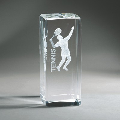 Male Tennis Crystal Tower