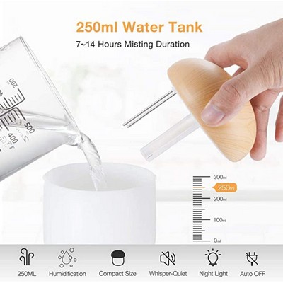 Mini Portable USB Humidifier Aroma Diffuser