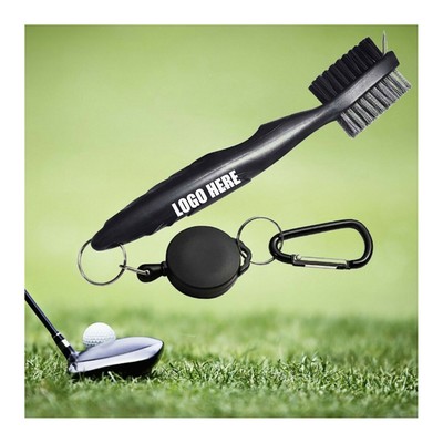 Retractable Club Brush w/Clasp
