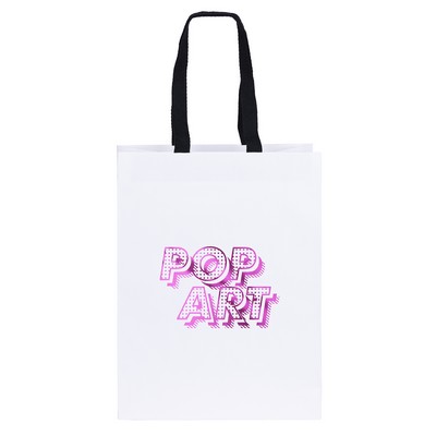 Cedar - Woven Handle White Eurototes - Foil Print