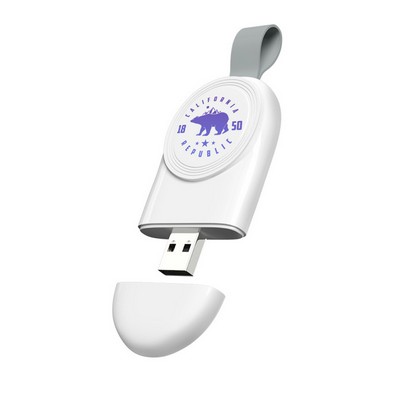 Portable Magnetic iWatch Compatible 5W Wireless Charger